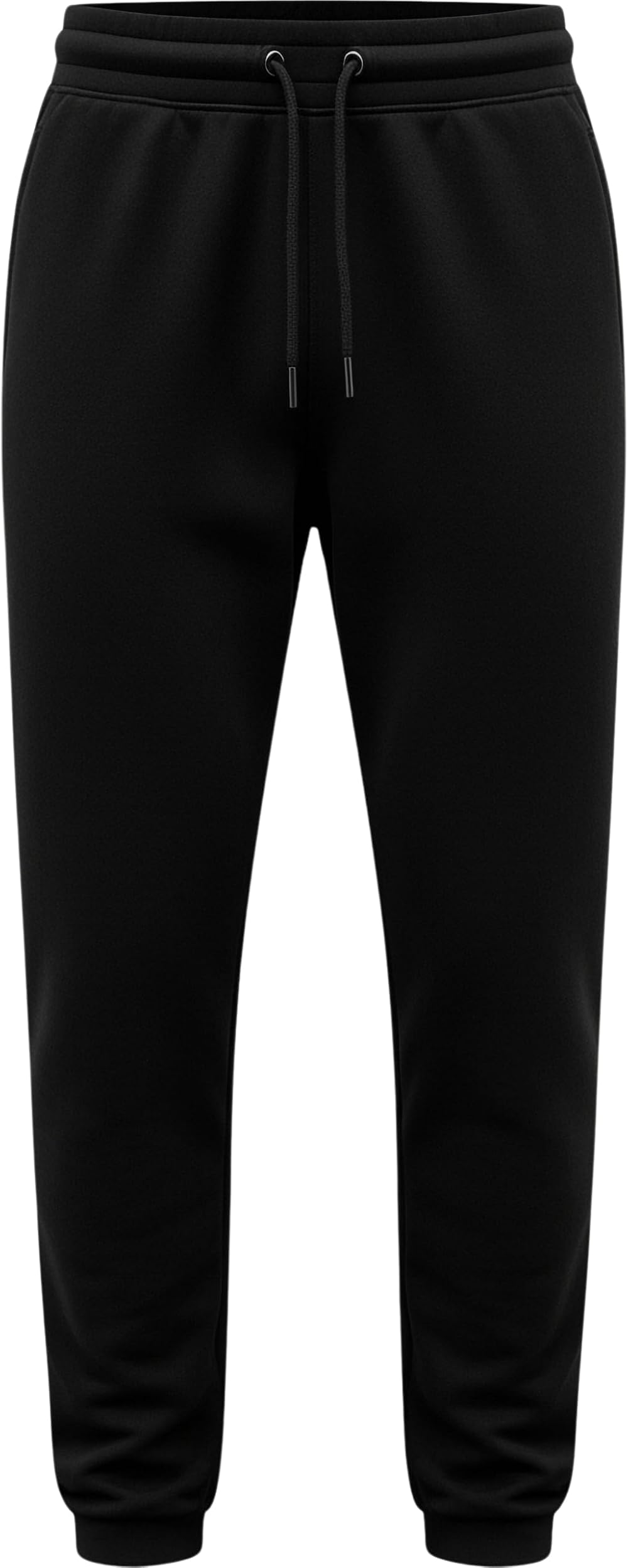 Bonjour Kids Joggers Fleece School Tracksuit Bottoms Black 3-13 Years