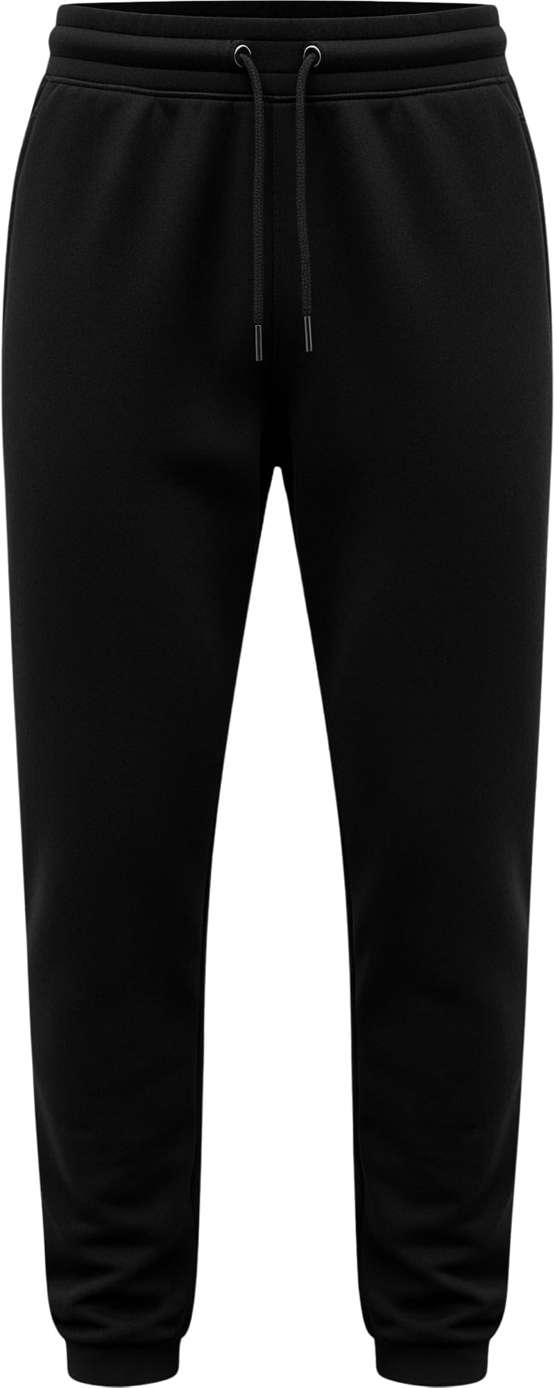 Bonjour Kids Joggers Fleece School Tracksuit Bottoms Black 3-13 Years