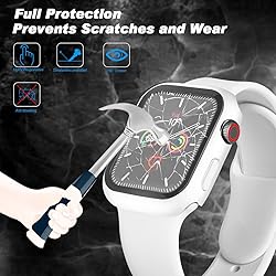 HANKN 2 Pack for Apple Watch Series 9 8 7 45mm