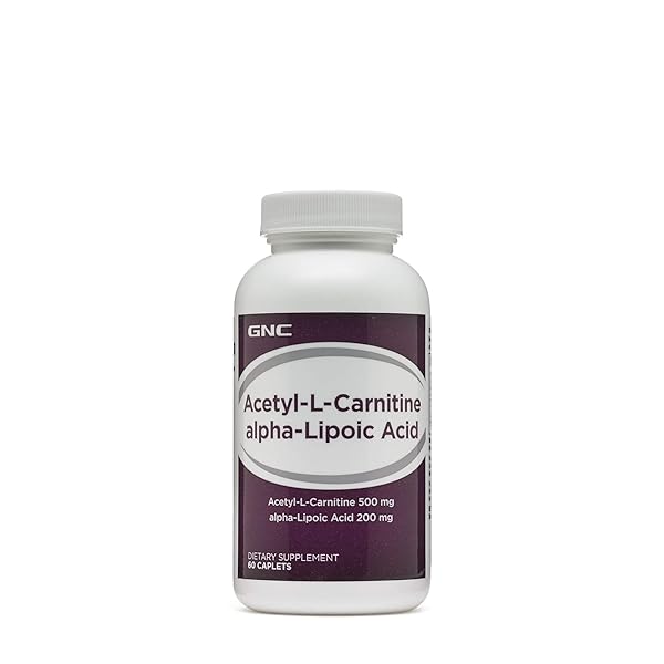 GuatemalaDigital.com: GNC Acetyl-L-Carnitine Alpha-Lipoic Acid, 60 Capsules  (Tamaño: No Size) : Suplementos de L-carnitina para nutrición deportiva