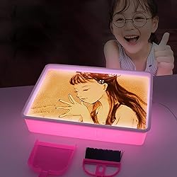 Odoorgames Sand Painting Light Box, Light Table for