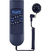 PZL 6 Button 5 Pin Replacement Bed Motor Hand Remote Control for Okimat II for Okin Refined Hospital Beds