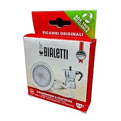 Bialetti Spare Parts, Includes 3 Gaskets and 1
