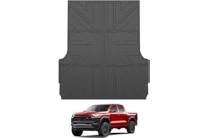 JTYZSM Truck Bed Mat for 2023 2024 2025 Chevy Colorado/GMC Canyon 5FT Bed Liner All Weather Bed Cargo Mat for 23-25 Chevrolet