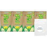 Maseca Nixtamasa Instant Corn Masa Flour Gluten Free Kosher 4 lbs Bag 4 Pack + 2 Storage Reusable Bags by KOOL8SHOP Infinite Deals