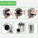 Ezebesta Compost Bin Filters Pack of 8 Activated Charcoal Universal 17cm view 4