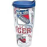 Tervis Made in USA Double Walled NHL New York Rangers Insulated Tumbler Cup Keeps Drinks Cold & Hot, 24oz, All Over