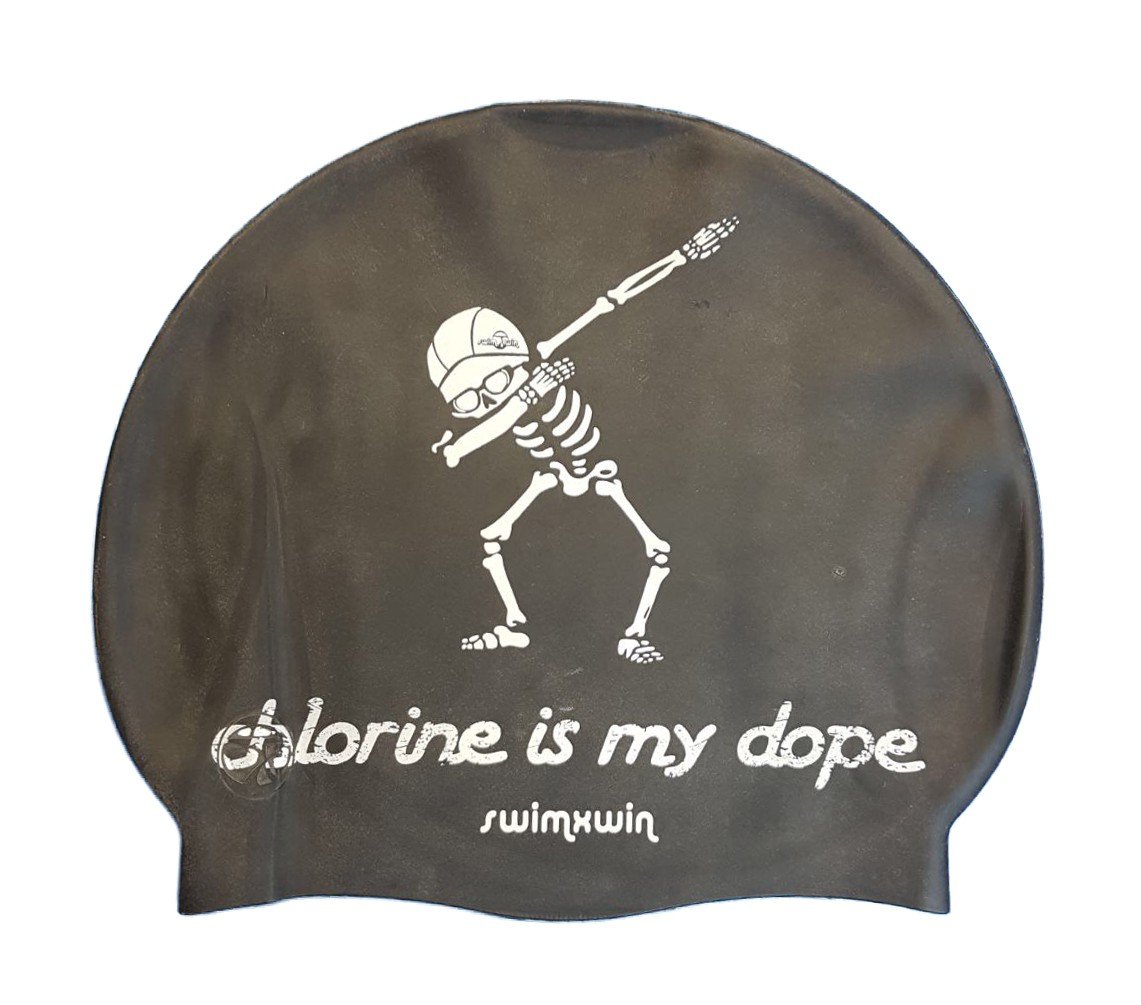 Chlorine Silicone Silicone Swimming Cap | Fantastic Pool Cap | Swim Cap for Men, Woman and Kids | Great Comfort and Fit | Italian design and style