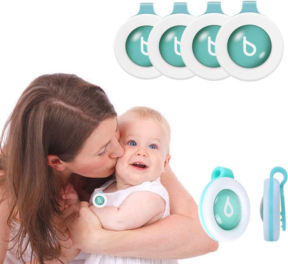 Panshi Mosquito Repellent Clip Bag, All Natural Plants Insect Repellent for Baby,Adults (4 PCS)