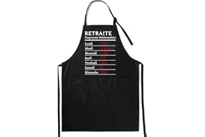 InnoBeta Retirement Gifts, Retirement Apron with Pockets and Adjustable Neck Strap