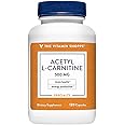 Acetyl-L-Carnitine 500mg – Supports Healthy Brain & Memory Function, Promotes Energy Production – Carnipure™ Offers Purest Form of L-Carnitine (120 Capsules) by The Vitamin Shoppe