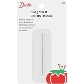Dritz Snag Nab-It 2.5 Inch Snag Repair Tool for Knits and Wovens | Metal snag repair tool for knits, wovens, sweaters, drapes, upholstery; works on lined garments