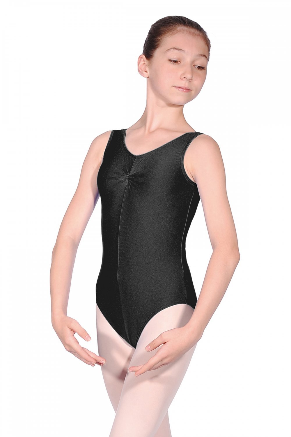 Roch Valley Sheree Nylon/Lycra Leotard Black Age 3-4 98-104cm (0)