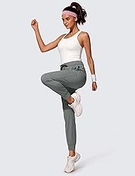 CRZ YOGA 4-Way Stretch Workout Joggers for Women