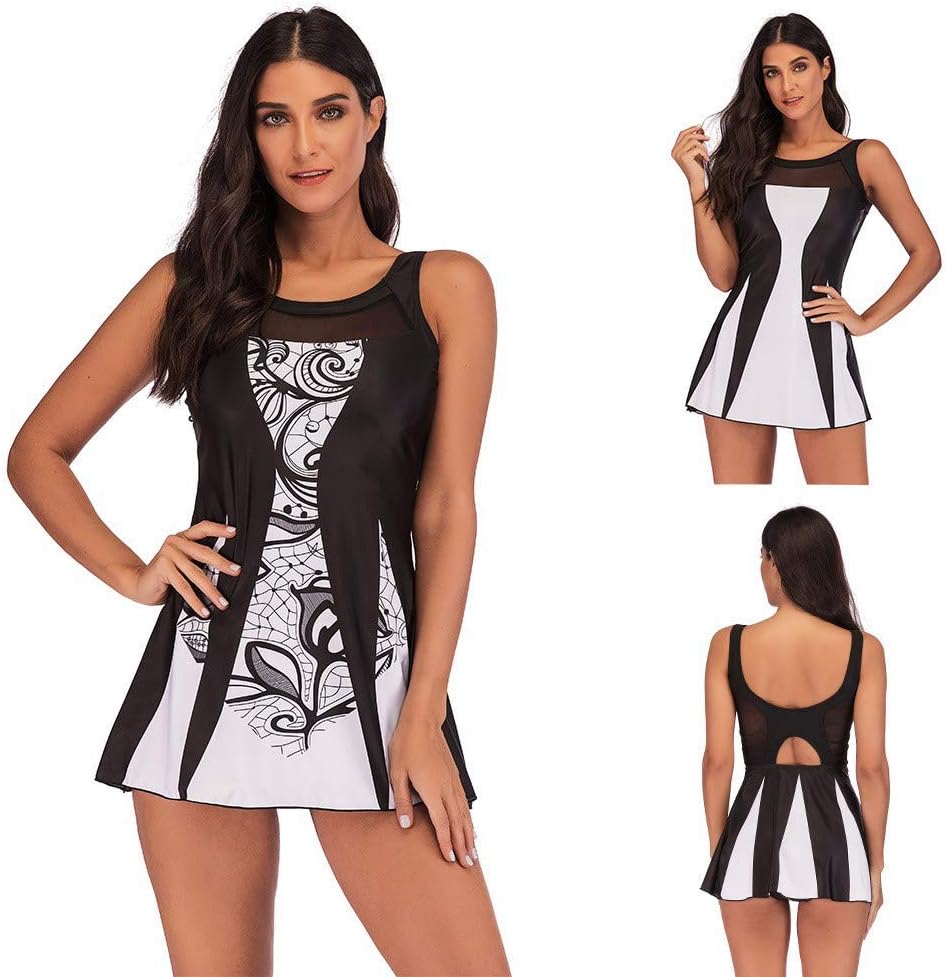 Luuruu Swimsuit Fashion Swimwear for Women Swimming Costume Bikinis Skirt Split Swimsuit