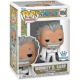 Funko Pop Anime – One Piece Monkey D. GARP #1850 | Official Vinyl Figure with Detailed Design | Navy Vice Admiral and Luffy's Grandpa | Anime Fan Edition | Window Box