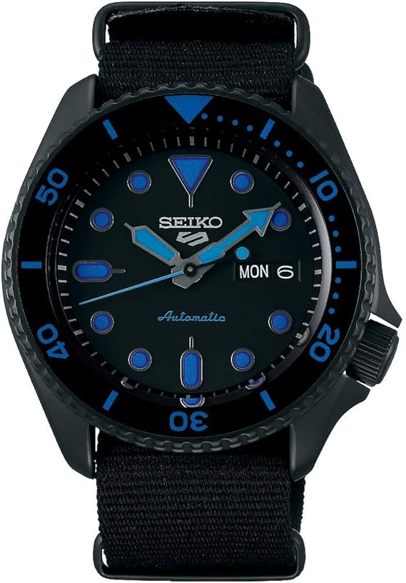 seiko sport 5 blue