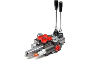 Chief G Series P40 Hydraulic Directional Control Valves - Hydraulic Speed Control Valve - 2 Spool, 10 GPM, 3 Position Spring Center and 4 Pos Float, SAE 10 Inlet and Outlet, SAE 8 Work Ports, 3625 PSI