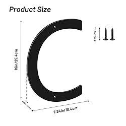 10 Inch House Numbers and Metal Letters for Outdoor
