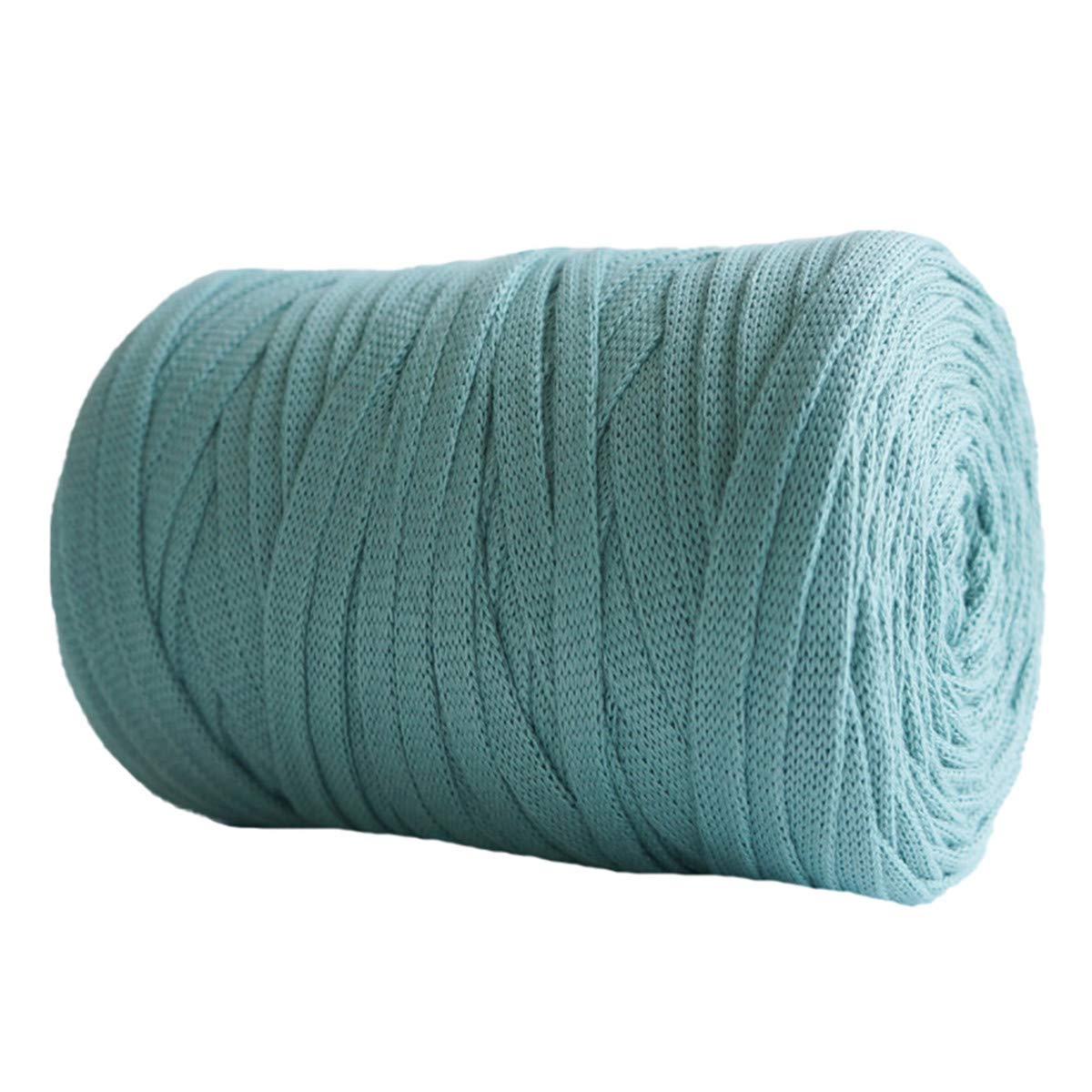1PCS 250g 8.1oz Soild Color Fancy Yarns DIY Knitting Crochet Yarn Pet Cave Basket Crochet Bag Fabric Yarn Bag Handbag Carpet Cushion Cotton Cloth T-Shirt Yarn