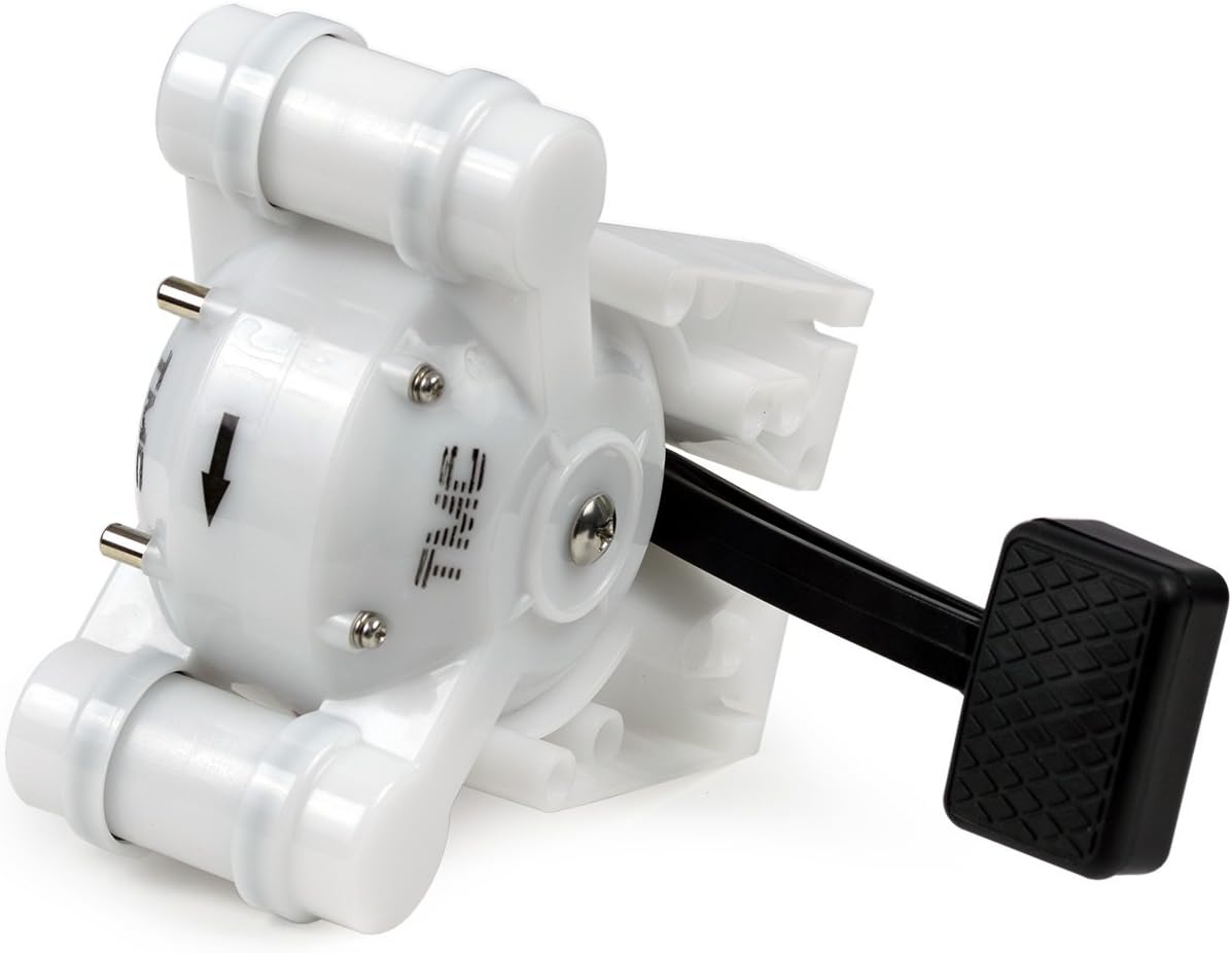 Wasserpumpe Ohne Strom Wird Mit Fusspedal Betrieben Universell Einsetzbar 19 Mm 1 2 Zoll Anschluss Amazon De Sport Freizeit