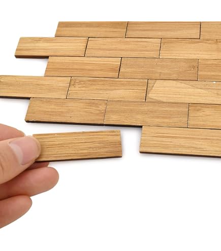 thumbnail image 2 of 1:12 Scale Miniature Oak Flooring Sheet - 90 Sq In - Formica 7152-58 2 of 5