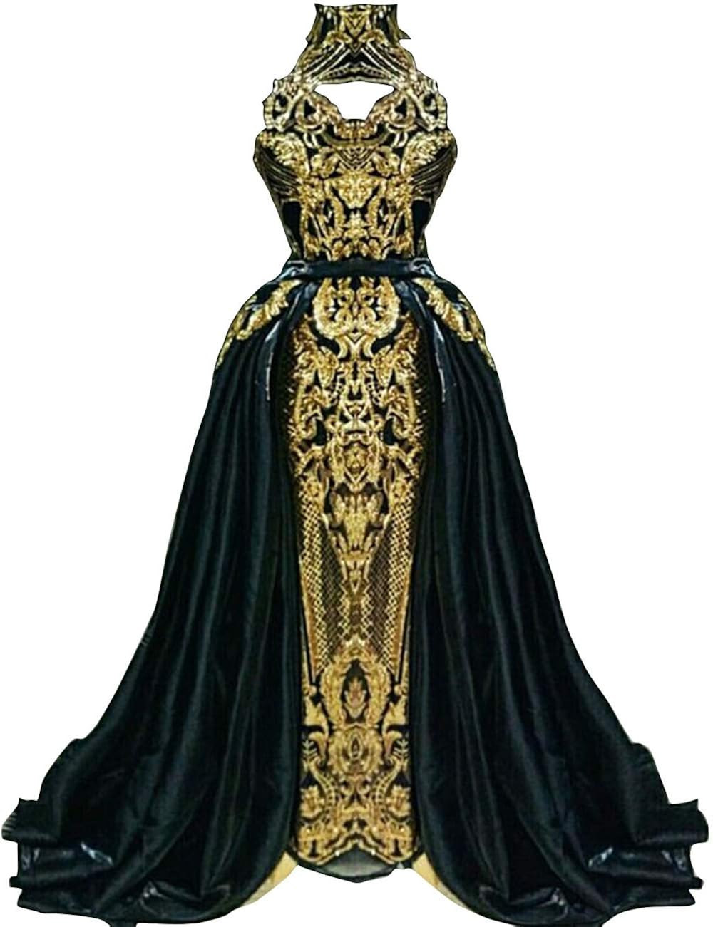 gold detachable train