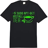 Sudo Apt-Get Install Coffee Linux Programmer Comfort Colors Adult Heavyweight T-Shirt