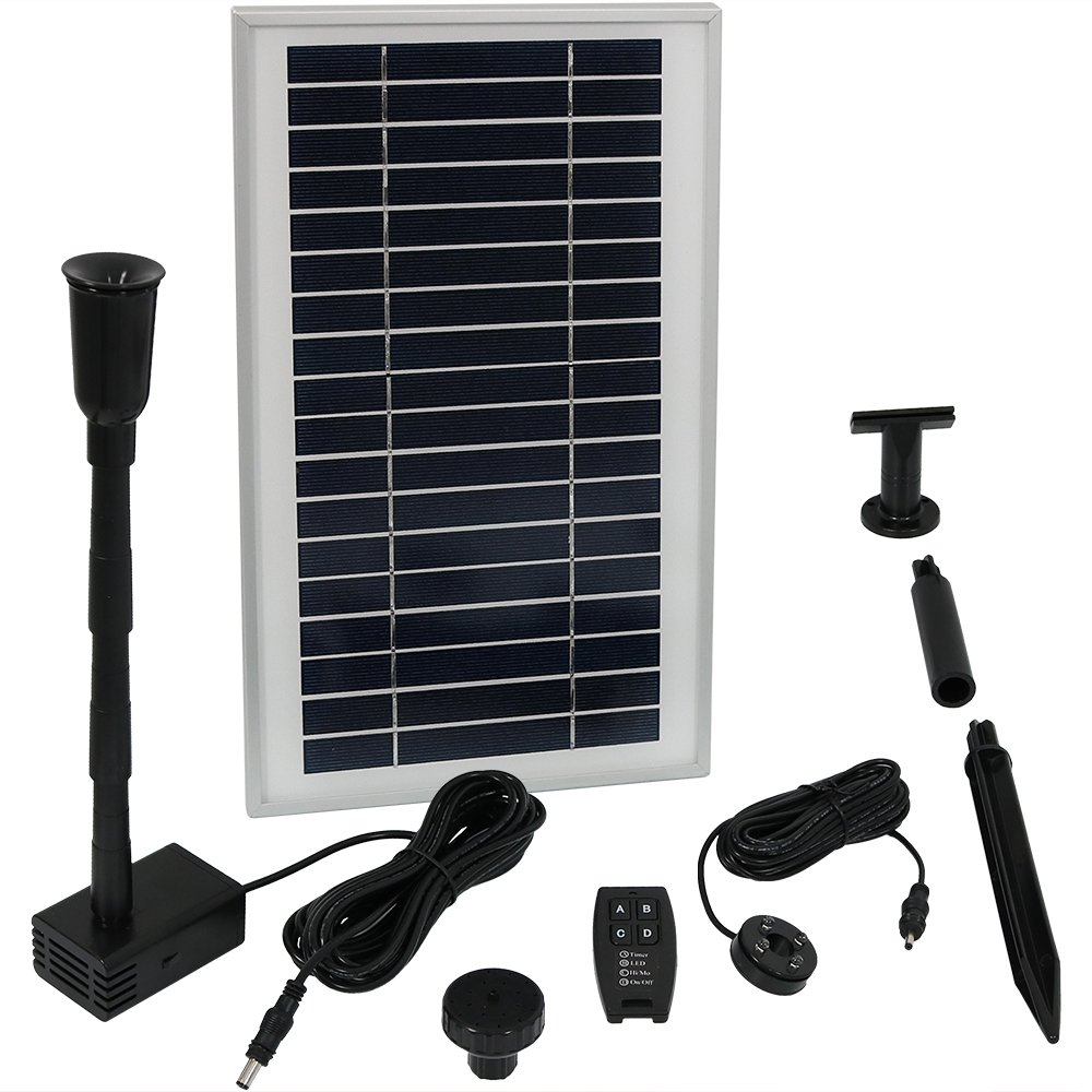 Which Is The Best Solar Powered Pond Water Filter With Battery Backup