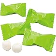 Classic Buttermint Candy (bulk set of 104 individually wrapped mints) Great for Parties, Weddings, Grand Events and Businesses, Lime Green