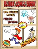Blank Comic Book with Reference Pictures: Draw Your Own Comics by 
