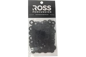 ROSS DRUMHEADS Nylon Tension Rod Washers for Drums (6mm) - Ross Percussion (100 Pack)