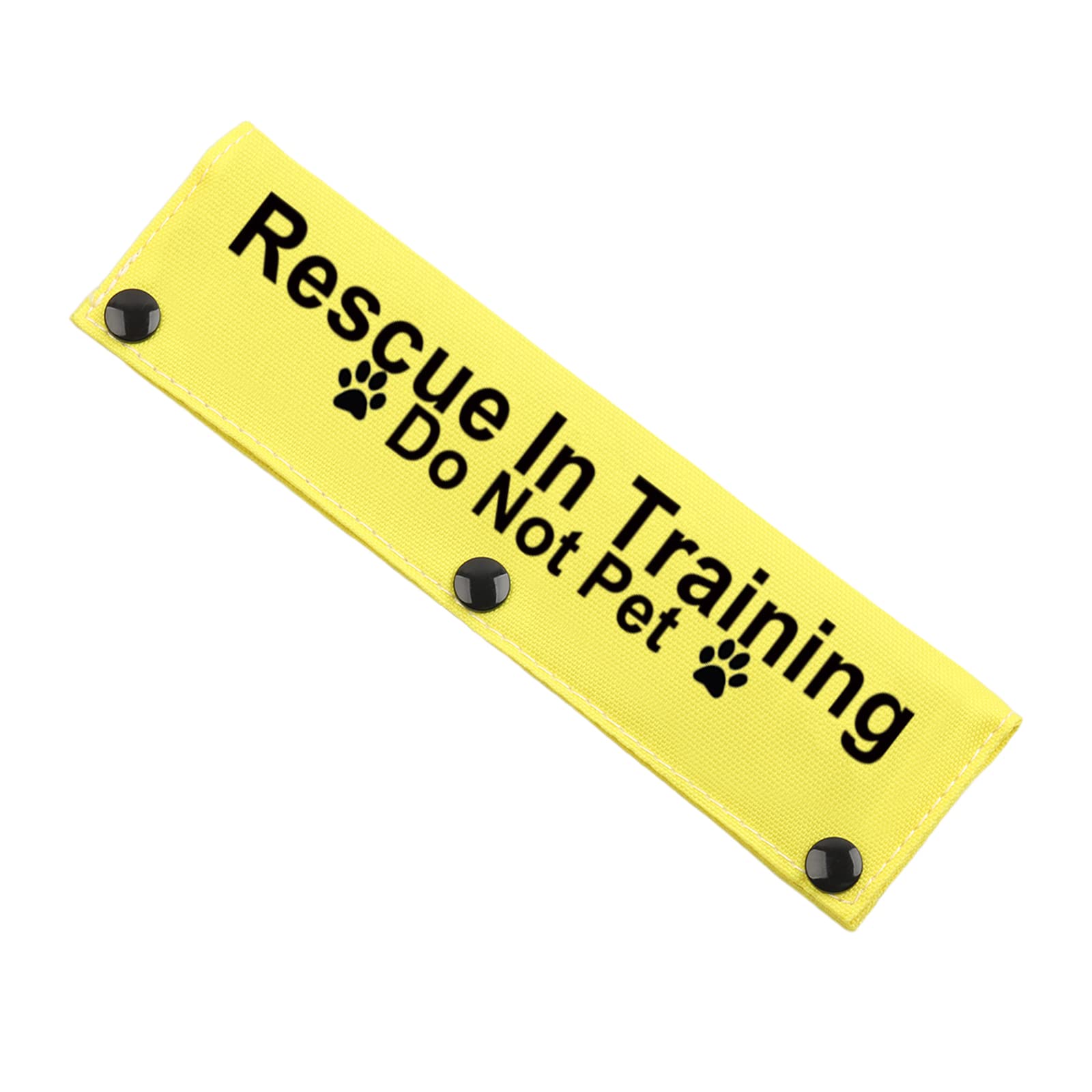 Rescue In Training Do Not Pet Dog Leash Sleeve - Service Dog Leash Wrap