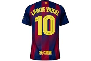 GENERIC Lamine Yamal #10 Men’s Soccer Jersey Fan Edition – Short Sleeve Training & Casual Shirt – Home, Away & Third Kit 2025/26