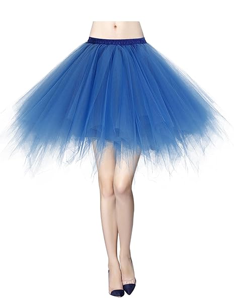 Gardenwed Tutu Damenrock Tüllrock Reifrock 50S Kurz Ballet Tanzkleid tütü Unterrock Rockabilly Petticoat für Karneval Partykl