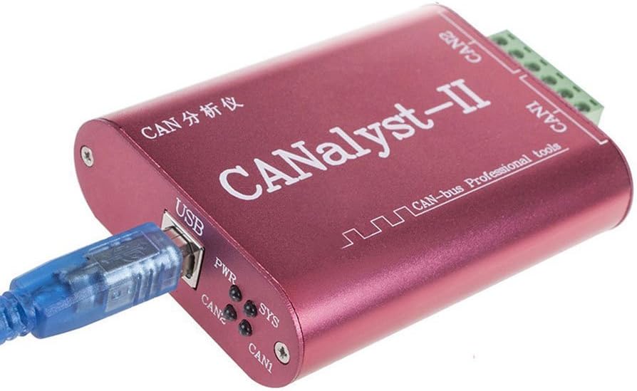 CANalystII USB to CAN Analyzer CANBUS Converter Adapter Support