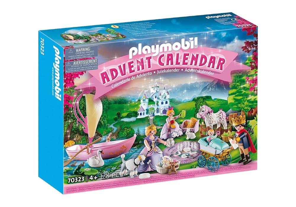 Playmobil 70323 Advent Calendar - Royal Picnic; 128 pc, for Children 4+, Fun Imaginative Role-Play, PlaySets Suitable for Children Ages 4+