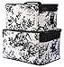 2-Piece Set CountrySide White Print Cosmetic Cases