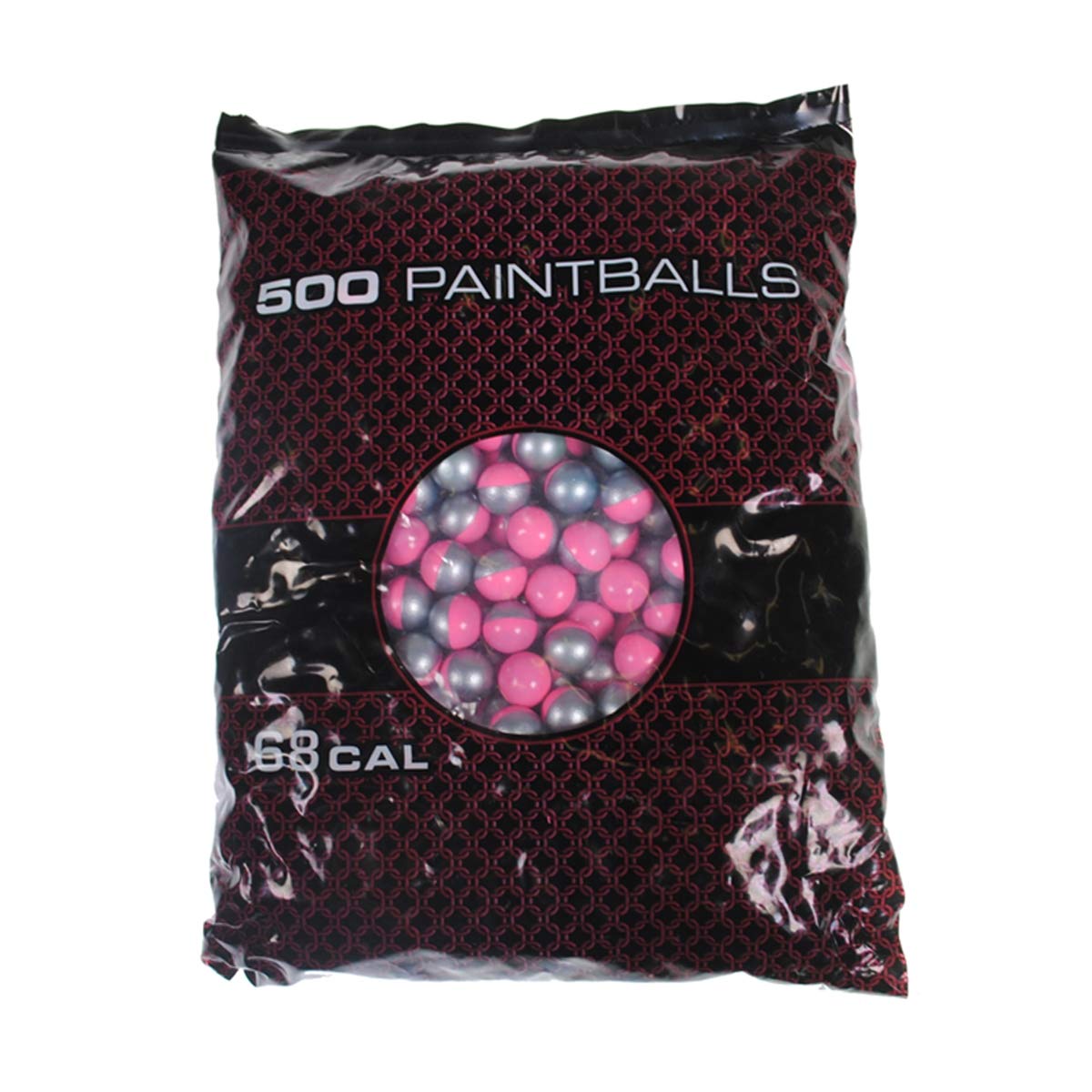 GI Sportz XBALL Certified Midnight Paintballs (500 Count Pink/Grey Shell w Aqua Fill) Jeff