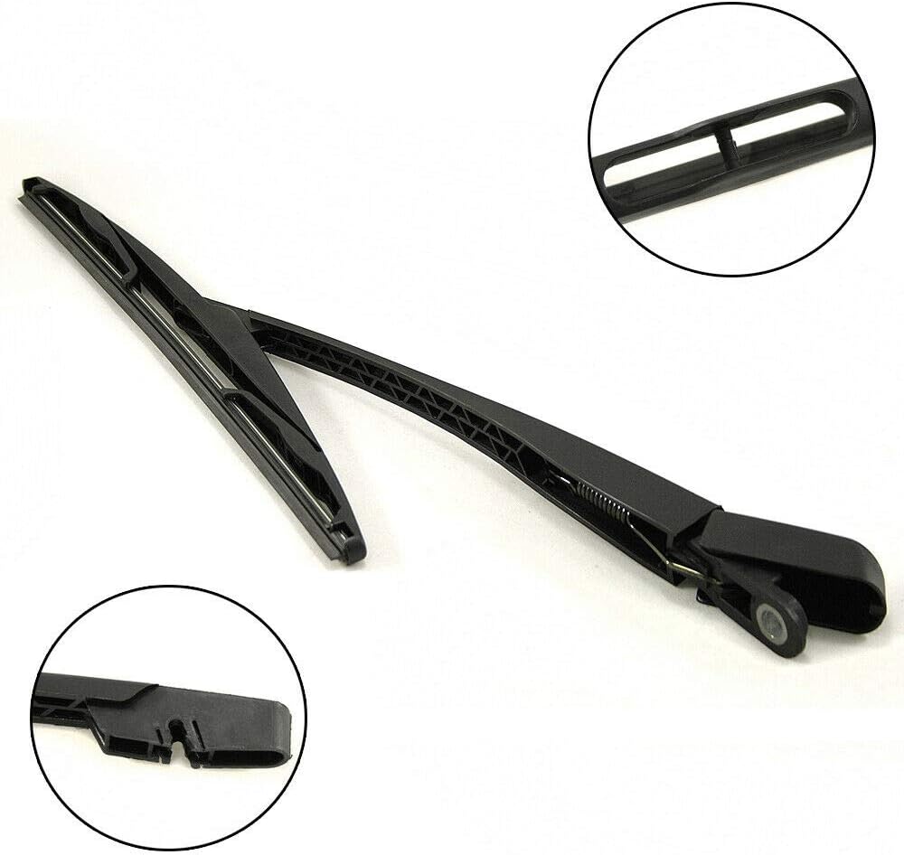 Rear Wiper Arm Rear Wiper Blade Replacement Car Rear Windscreen Windshield Window Set Compatible with Vauxhall Compatible with Opel Zafira B 2005-2011 OEM: 6 272 521 CarJoy