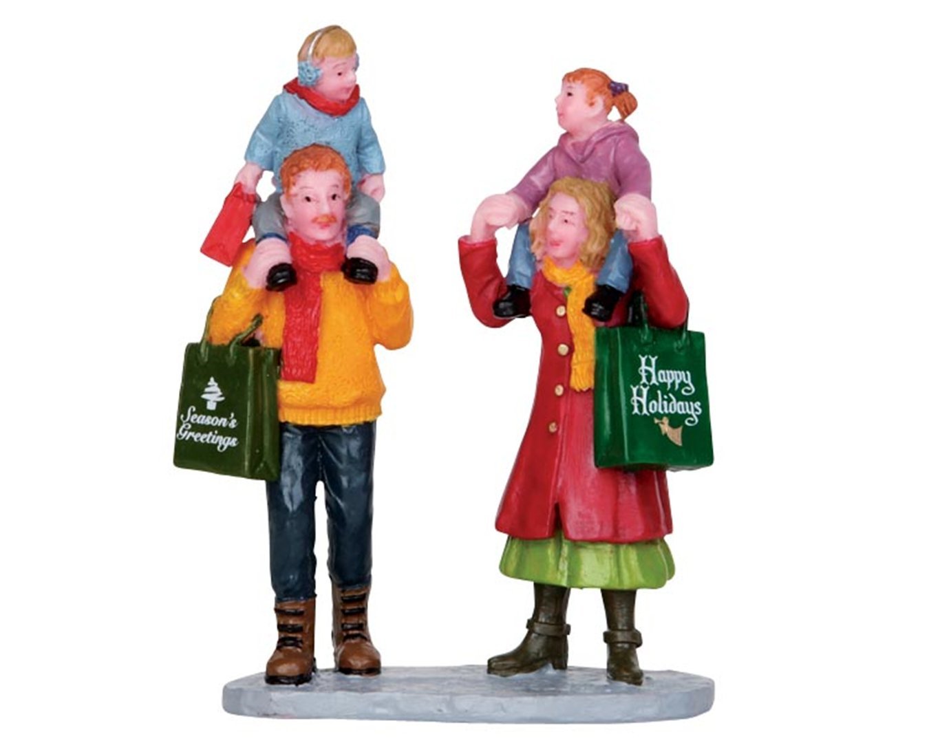 Lemax Christmas Village Family Christmas Shopping - 22022