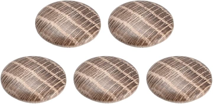 Uxcell Wood Button Plugs 0 8 Inch Oak Hardwood Screw Hole
