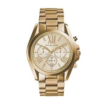 Analogue Gold Tone Watch for Women MK5605