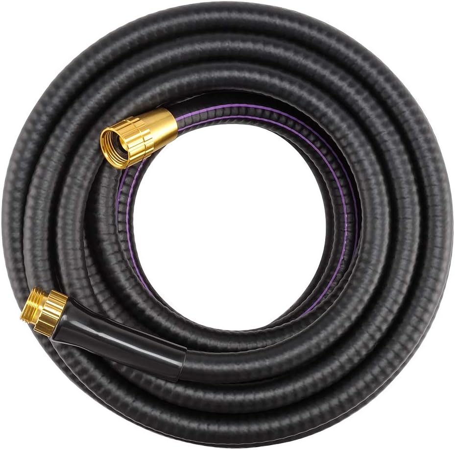 Giraffe Reinforced Garden Hose 5/8 in. x 50 ft, Never Kink Polyvinyl Chloride Heavy Duty Water Hose : Garden & Outdoor