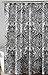 Lush Decor Aubree Shower Curtain, 72 x 72, Black/White - Discontinued