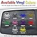 YttBuy-Skyrim Dragons Game Car Truck Window Bumper Vinyl Graphic Decal Sticker- (6 inch) / (15 cm) Tall GLOSS WHITE Color