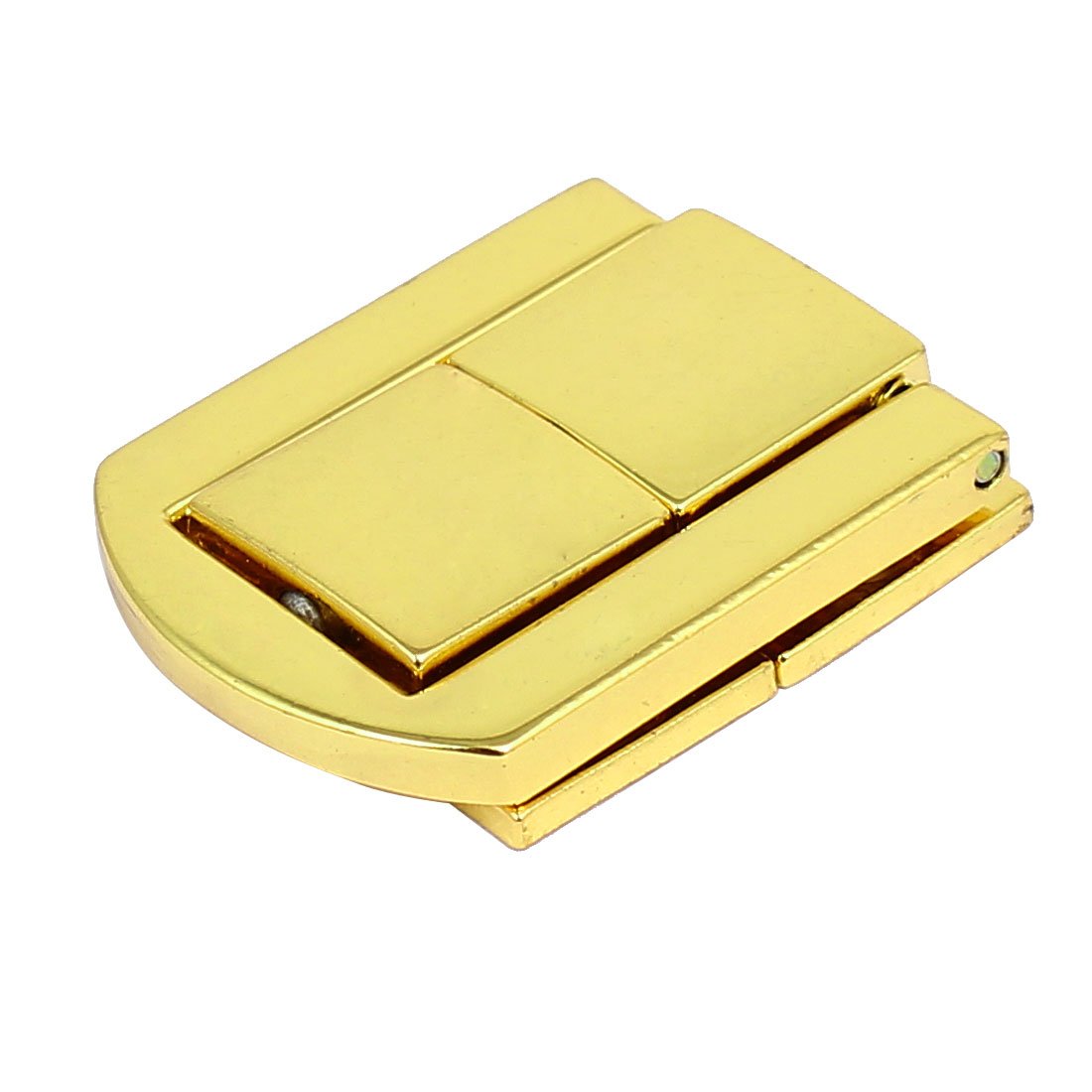 Sourcingmap Suitcase Briefcase Toolbox 31mm Long Zinc Alloy Toggle Latch Hasp Lock Gold Tone