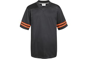 Pullonsy Adult Men's Blank Football Jerseys Athletic Football Fans Shirts Practice Sports Uniform Tops