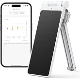 SwitchBot Solar Panel Charger for Curtain 3 - Performance Upgrade, Easy to Use, Support Low Light Charging, Smart Solar Panel for SwitchBot Curtain 3 Rod/U Rail, Non-Stop Solar Power Supply