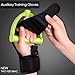 Finger Splint Brace Ability, Coobal Finger Gloves Brace Elderly Fist Stroke Hemiplegia Hand Training [Single Hand] - Black